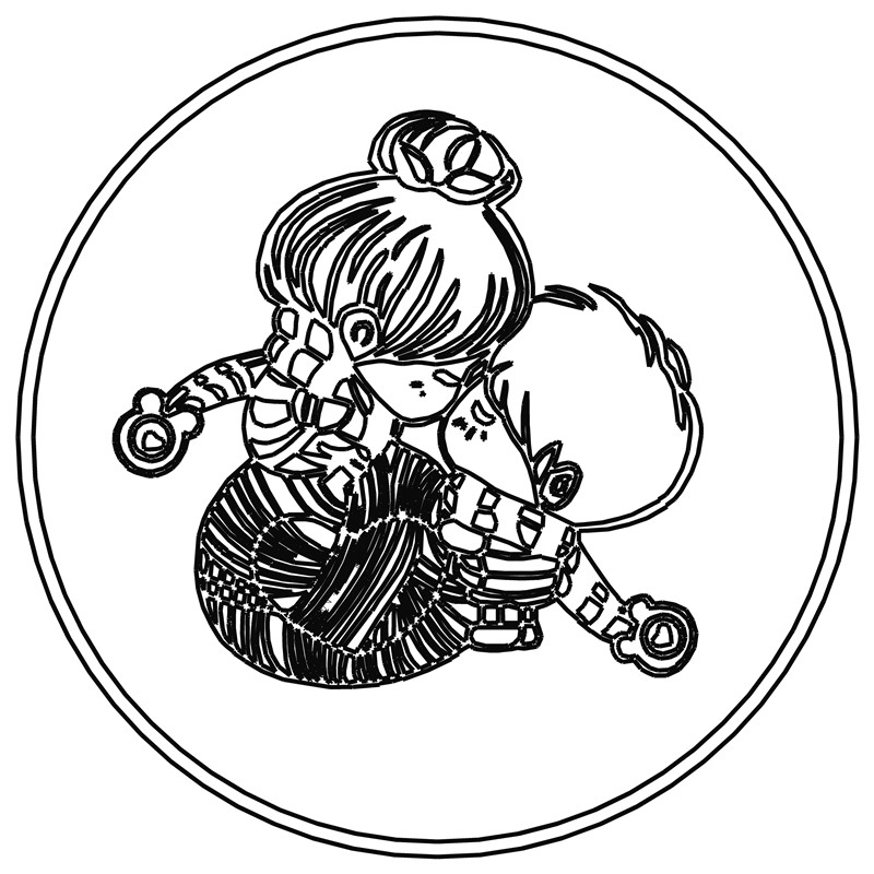 拥抱亲吻·婴儿情侣